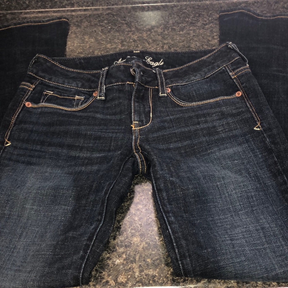 2/$15 AE womens stretch jeans